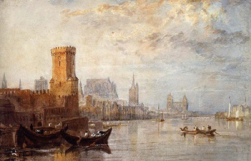 View of Cologne on the Rhine, J.M.W. Turner